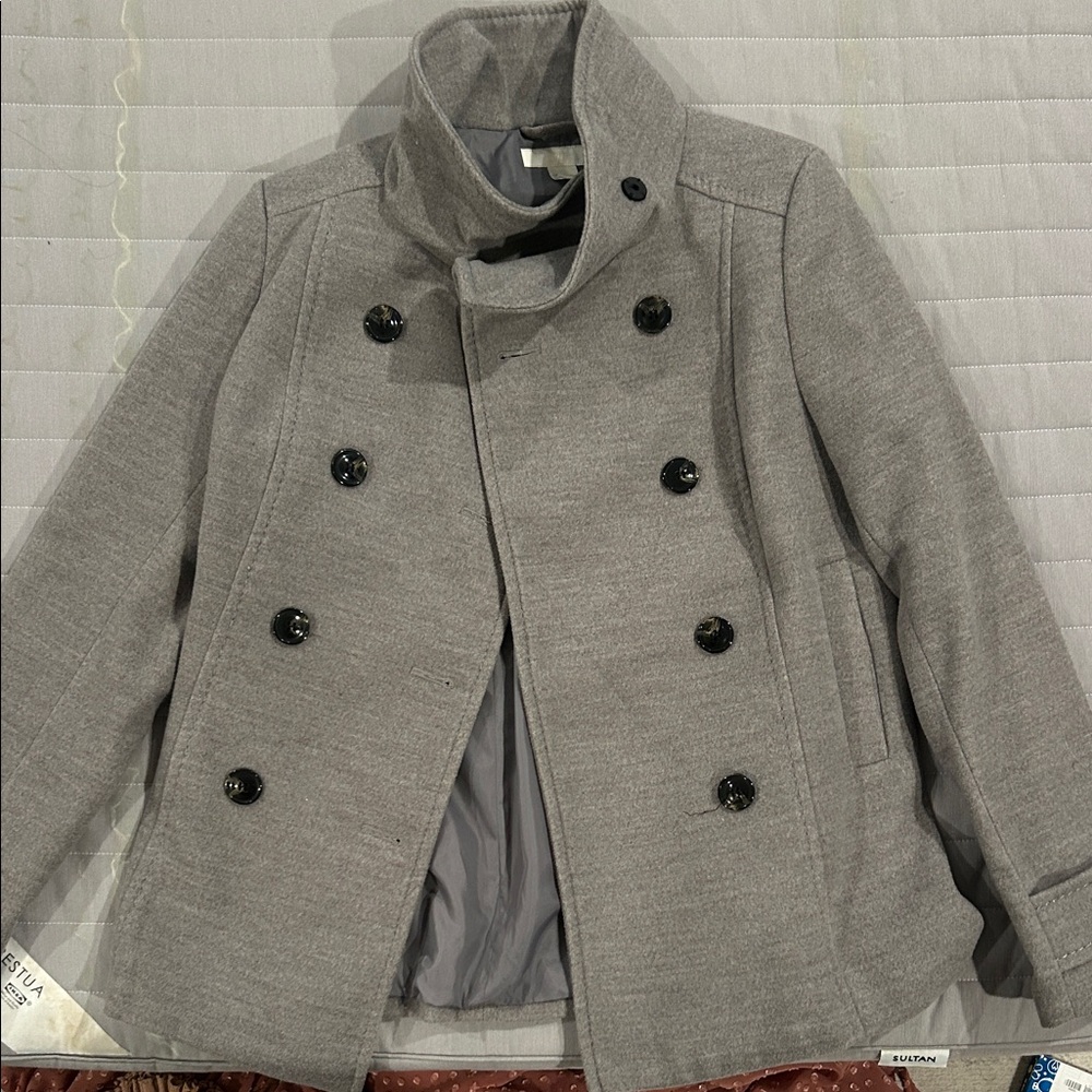 H&M Gray Pea Coat